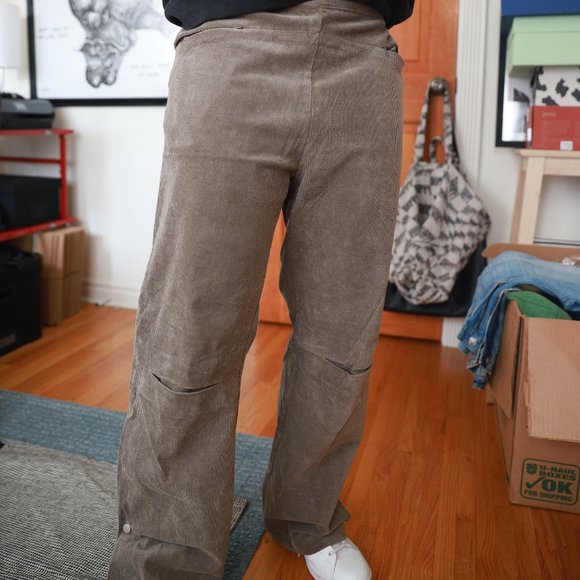 Pants | Snap Button Adjustable Trousers | Poshmark